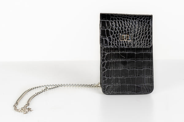 The Sophia snakeskin belt purse