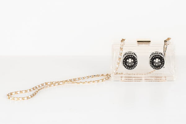 Music is life Cassette tape purse